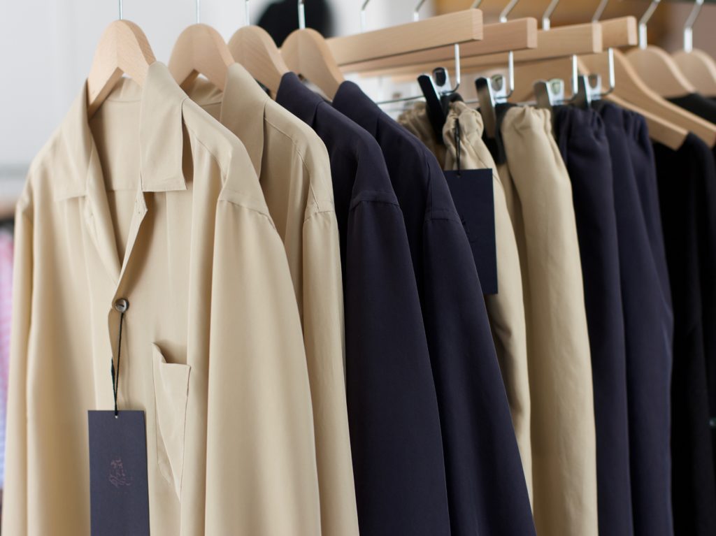 URU TOKYO ウル トウキョウ – OPEN COLLAR L/S SHIRTS & EASY SHORT  