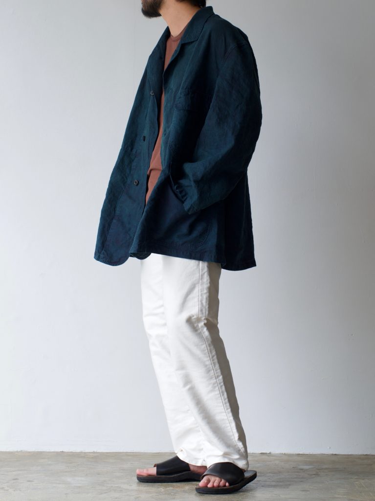 OUTIL ウティ 22ss Collection “MANTEAU AZE” BLACK INDIGO – CASTELO  