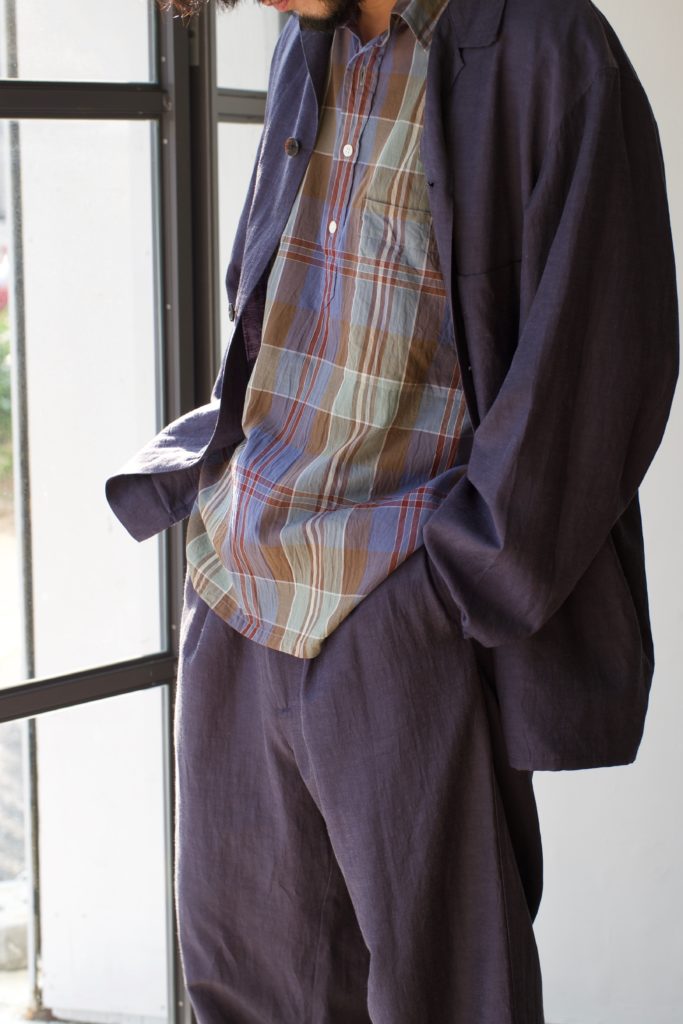 PHLANNÈL フランネル 22ss Collection “Cotton Cupro Linen UK  
