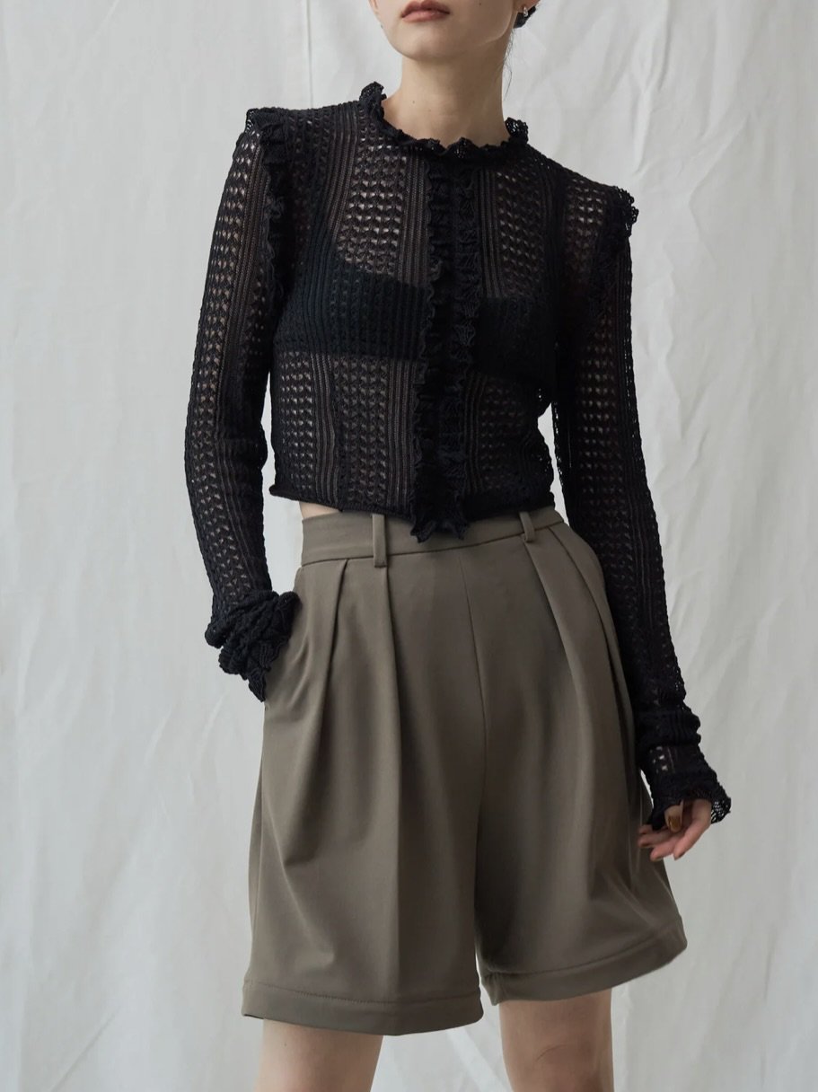 Mediam ミディアム 23ss / Linen shalwar Pants & Removable Pants  